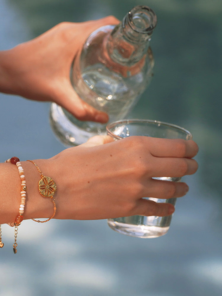 Shell Bead Bracelet