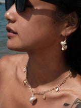 Organic Shell Earrings