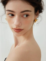 Golden Bloom Earrings