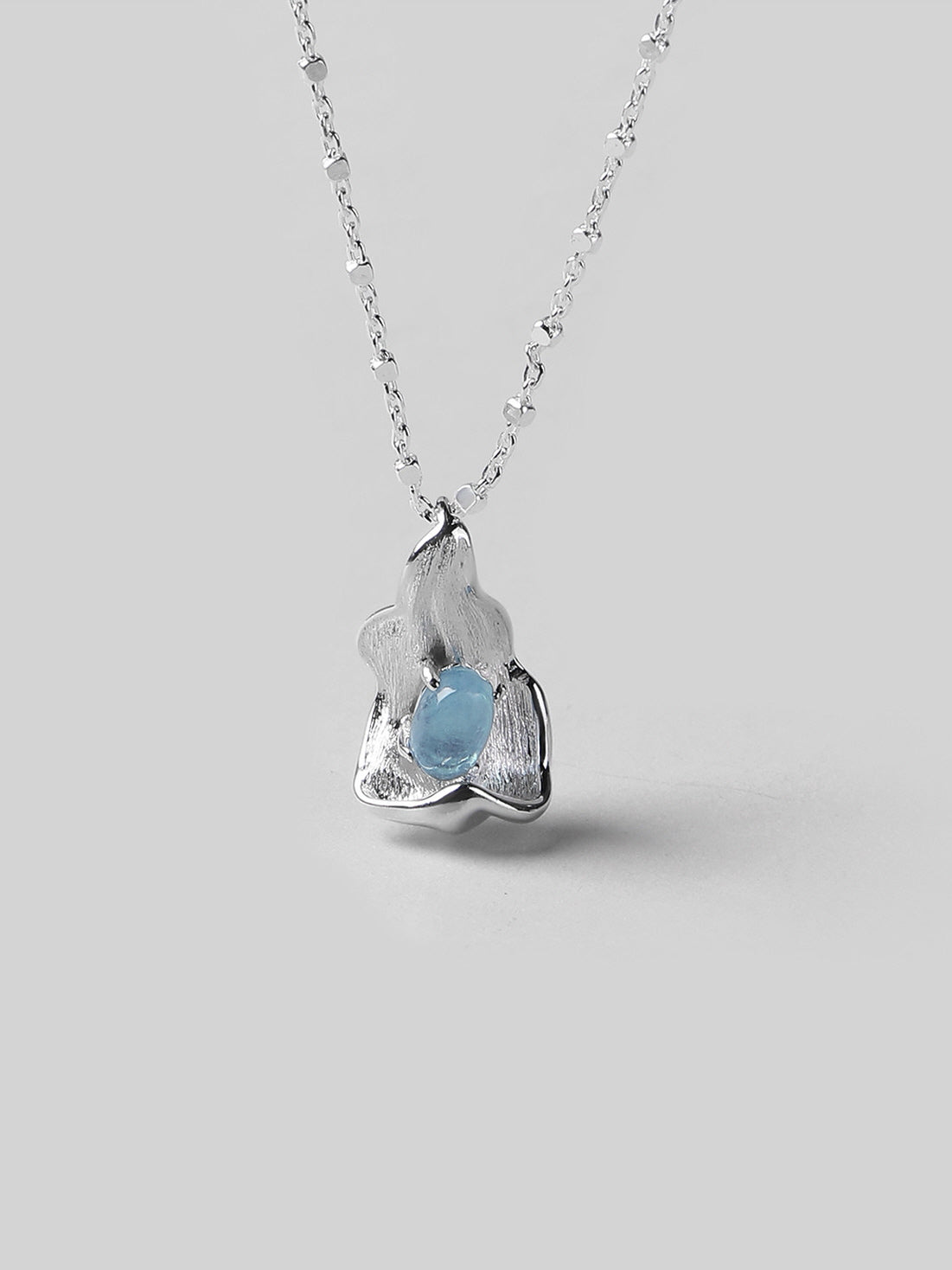 Ripple Blue Necklace