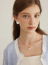 Square Shell Necklace