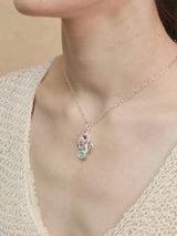 Cactus Pendant Necklace