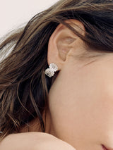 Silver Lace Earrings
