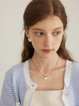 Square Shell Necklace