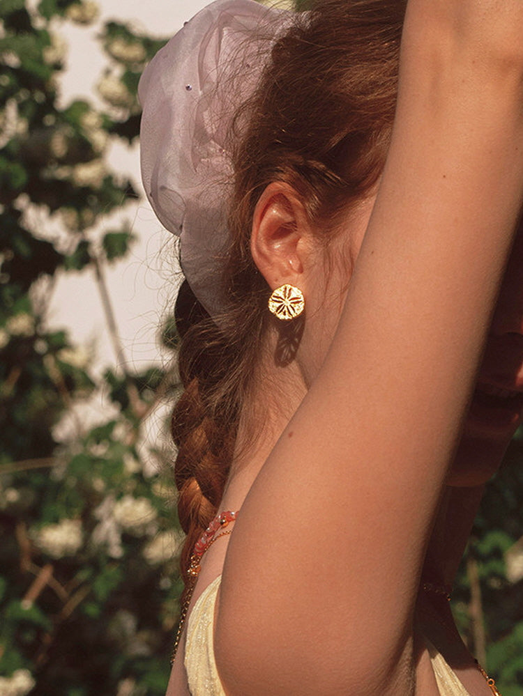 Sand Dollar Earrings