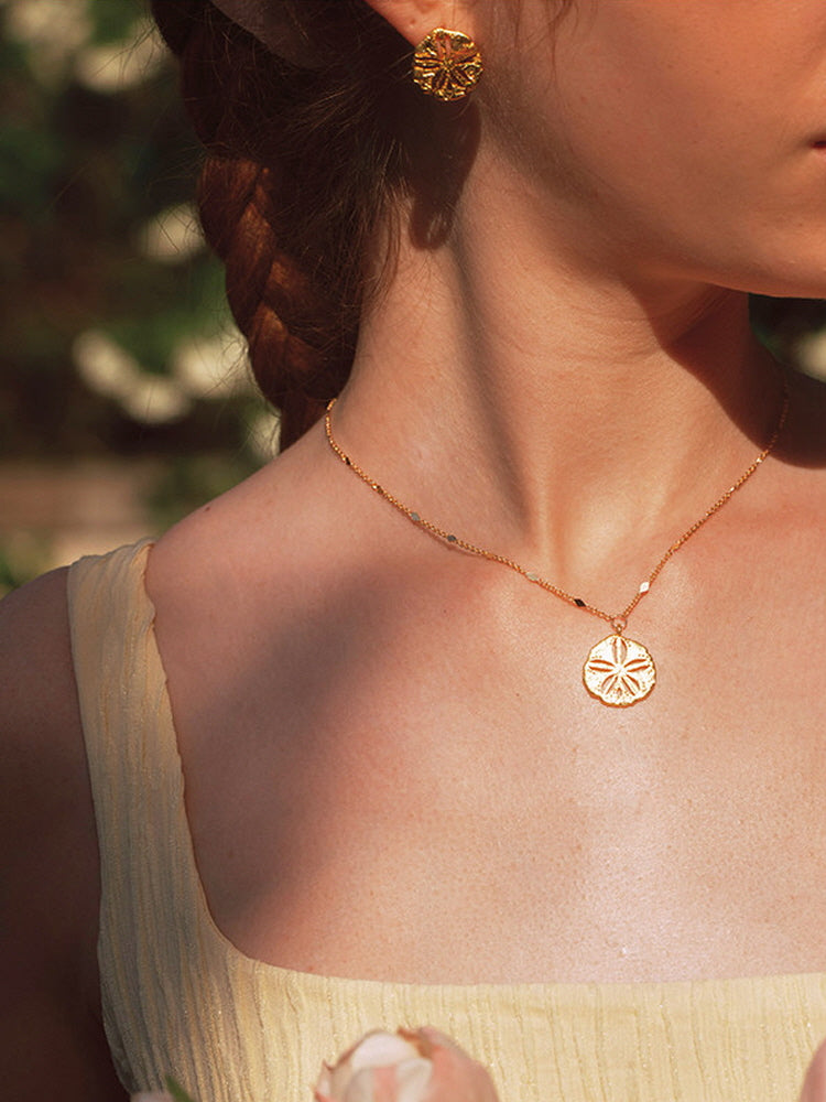 Sand Dollar Earrings