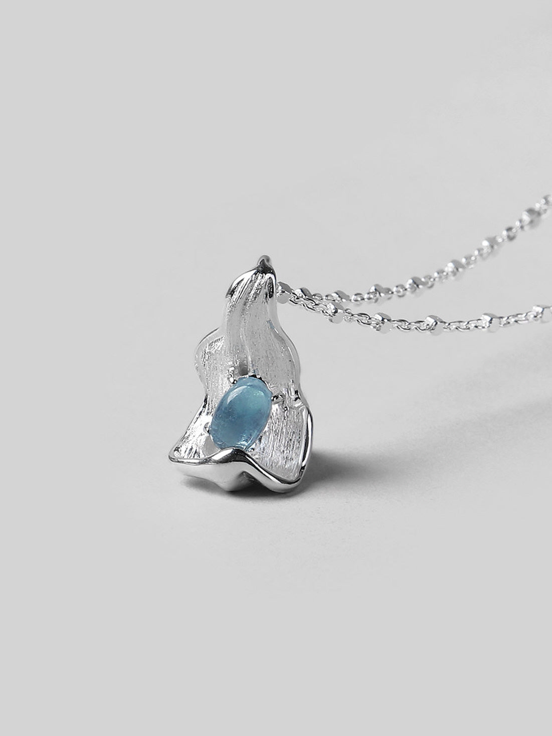 Ripple Blue Necklace