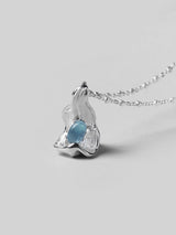 Ripple Blue Necklace