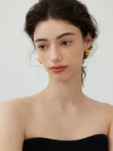 Golden Bloom Earrings