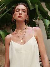 Beaded Pendant Necklace