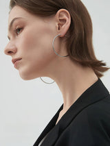 Slim Hoop Earrings