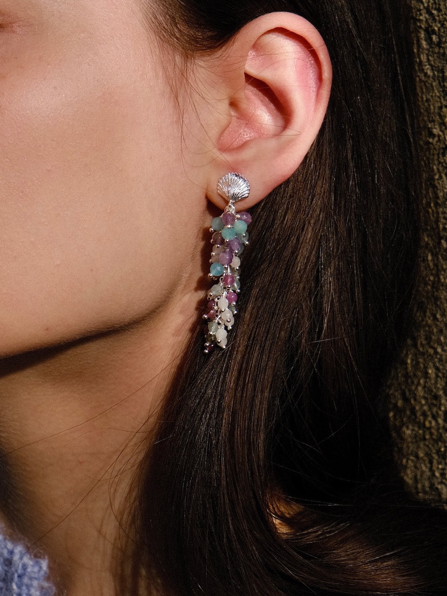 Ocean Berry Earrings