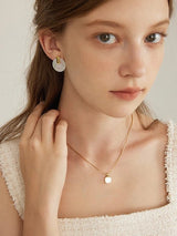 Square Shell Necklace