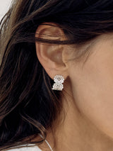Silver Lace Earrings
