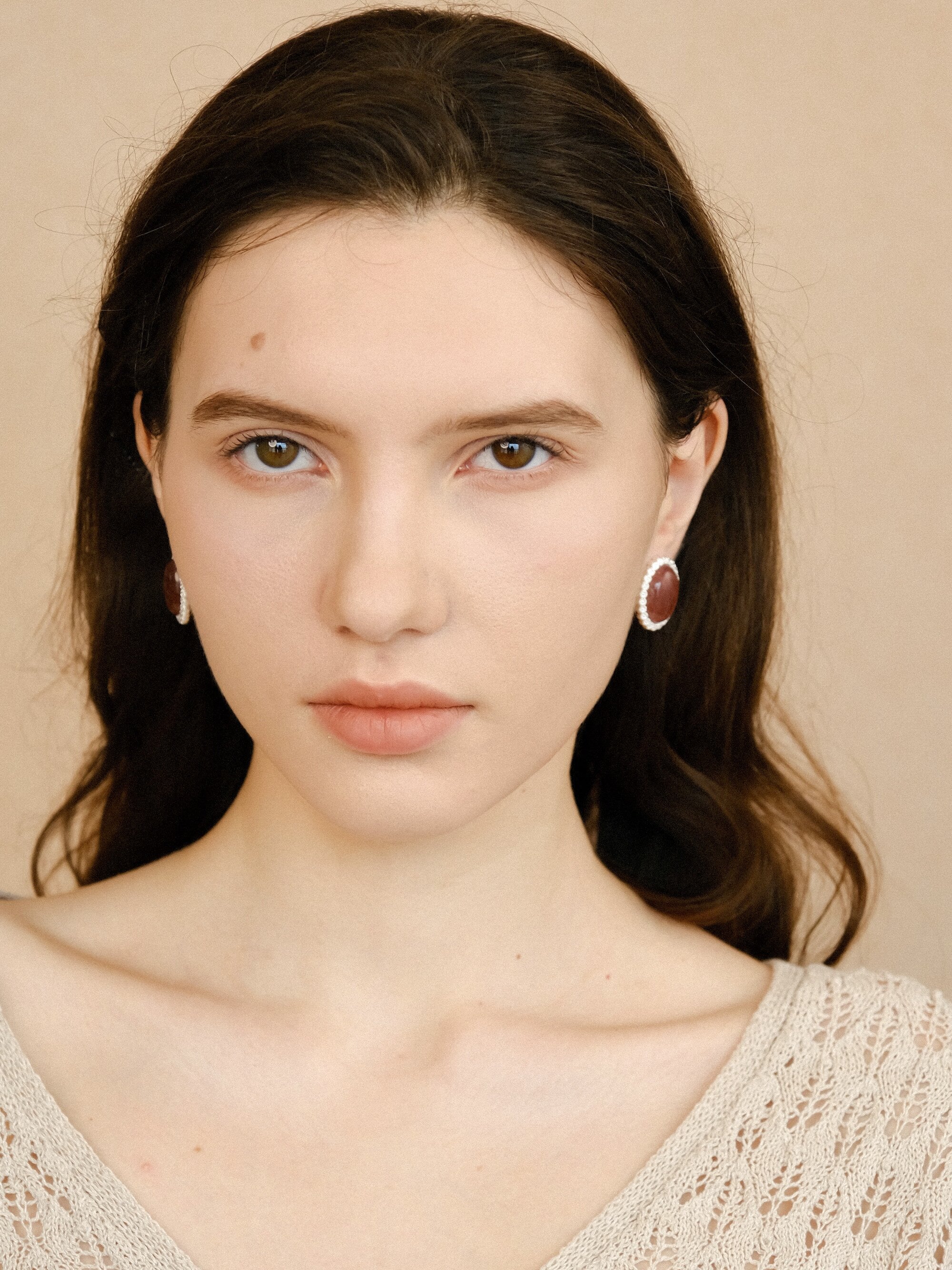 Strawberry Crystal Earrings