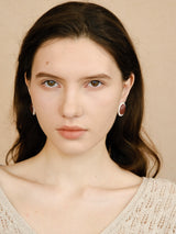 Strawberry Crystal Earrings