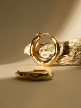 Molten Gold Earrings