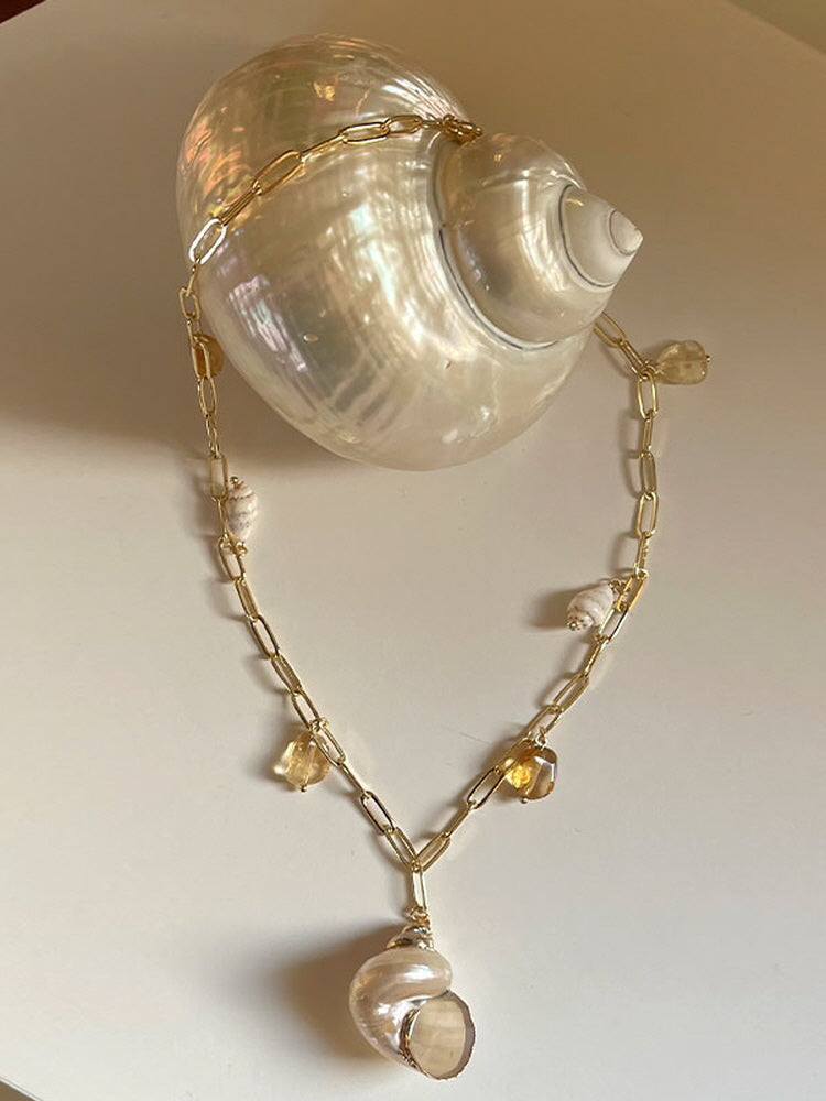 Shell Charm Necklace
