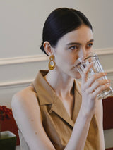 Twist Drop Earrings