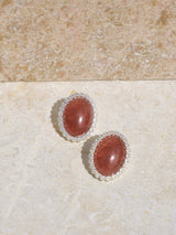 Strawberry Crystal Earrings