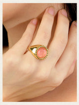 Lagoon Gold Ring