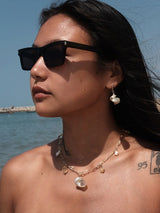 Organic Shell Earrings