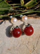 Cherry Drop Earrings