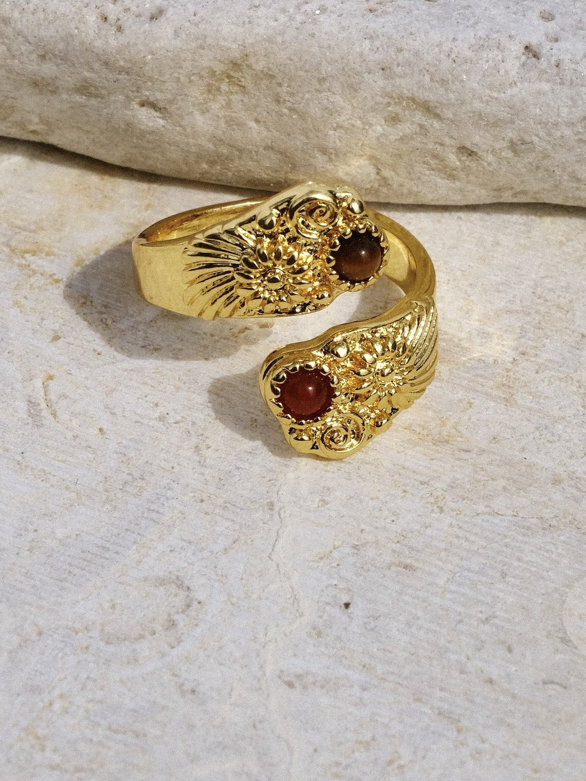 Stone Open Ring