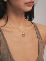 Sun Spiral Necklace