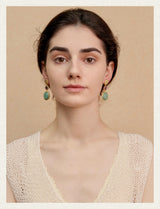 Lagoon Stone Earrings