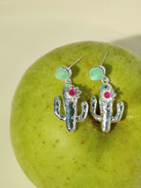 Cactus Drop Earrings