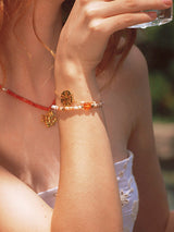 Shell Bead Bracelet