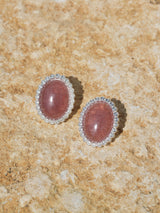 Strawberry Crystal Earrings