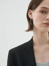 Slim Hoop Earrings