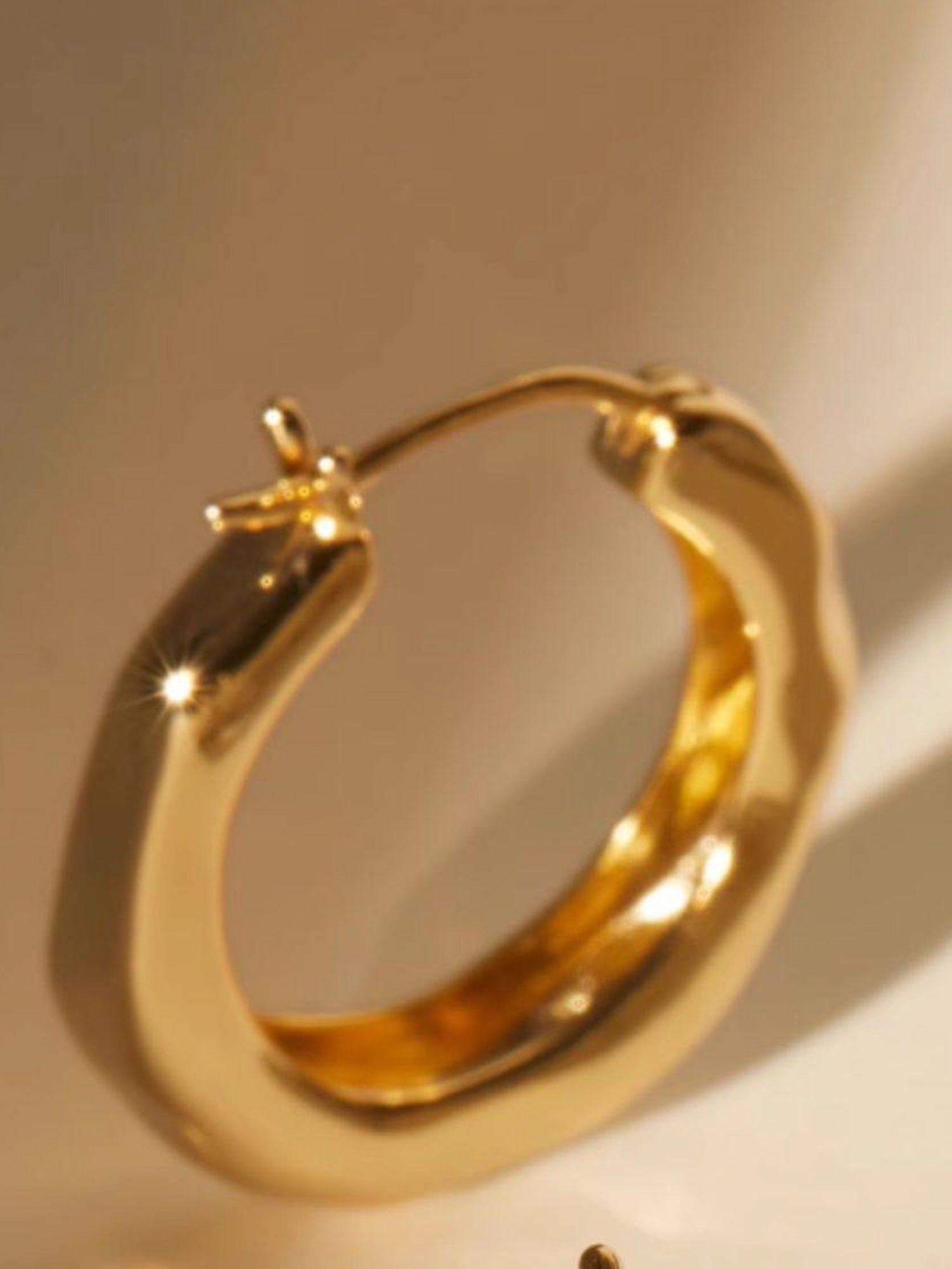 Molten Gold Earrings