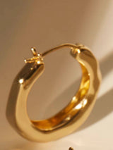 Molten Gold Earrings