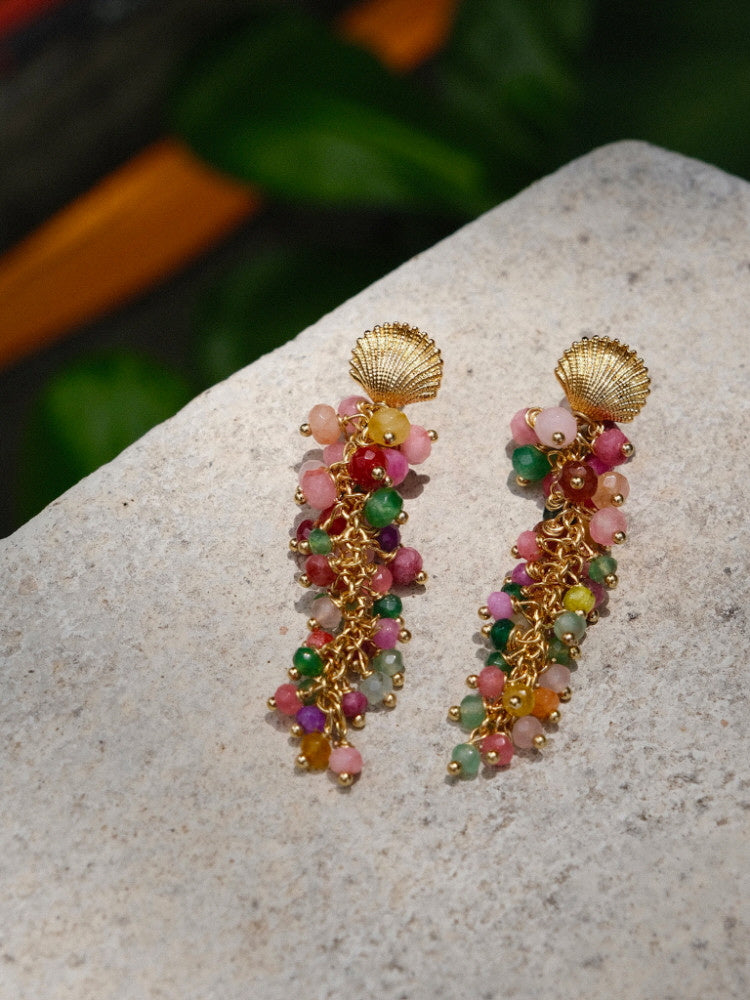 Berry Drop Earrings