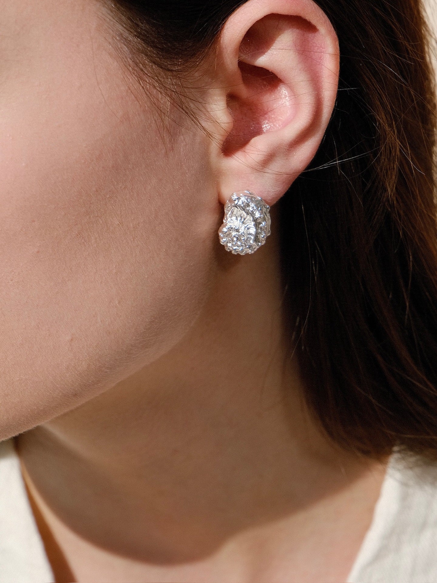 Crystal Oval Earrings