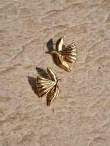 Golden Bird Earrings