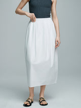 Versatile White Skirt
