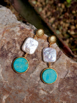 Layered Drop Earrings