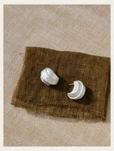 White Wave Earrings