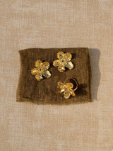 Golden Wildflower Earrings