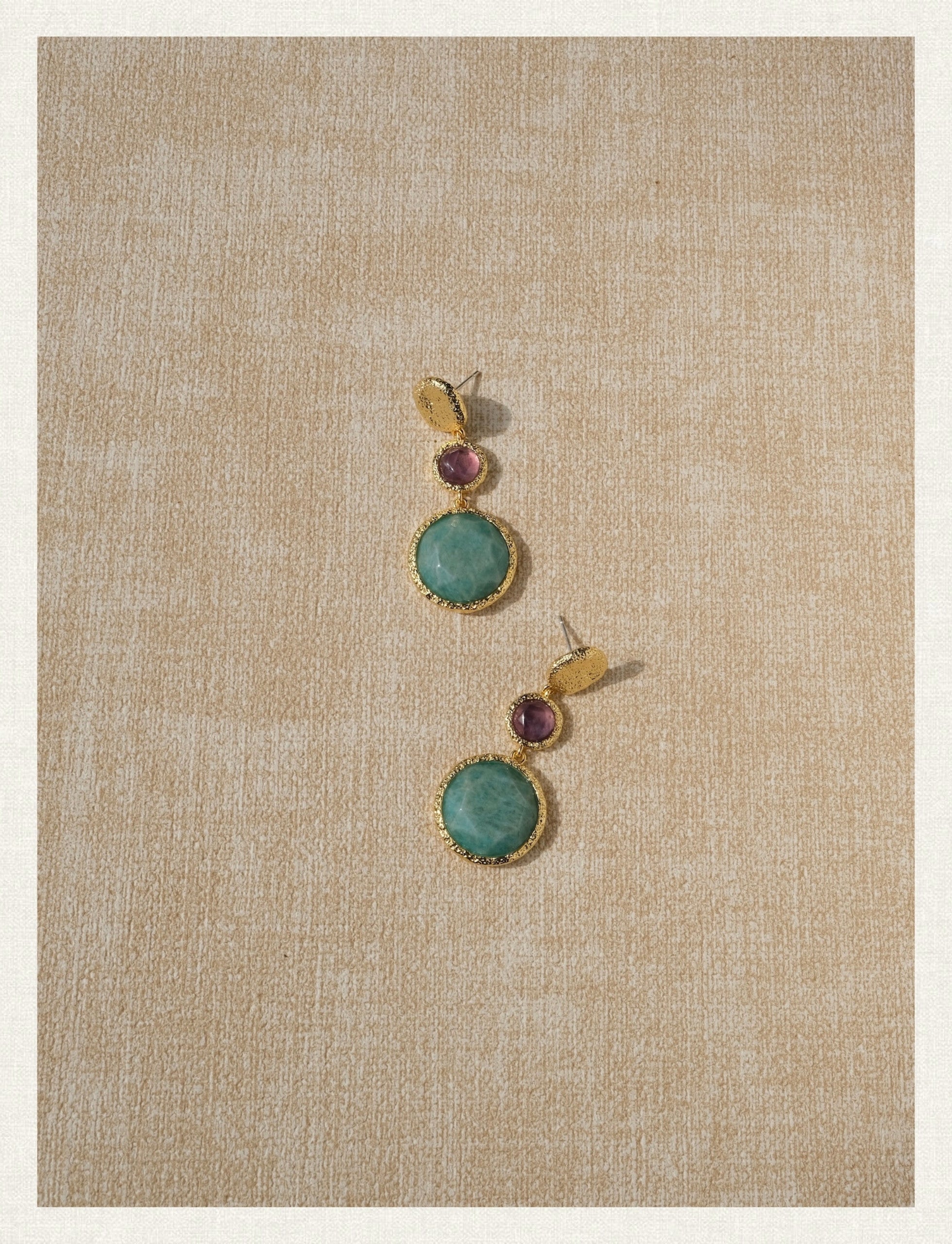 Lagoon Stone Earrings