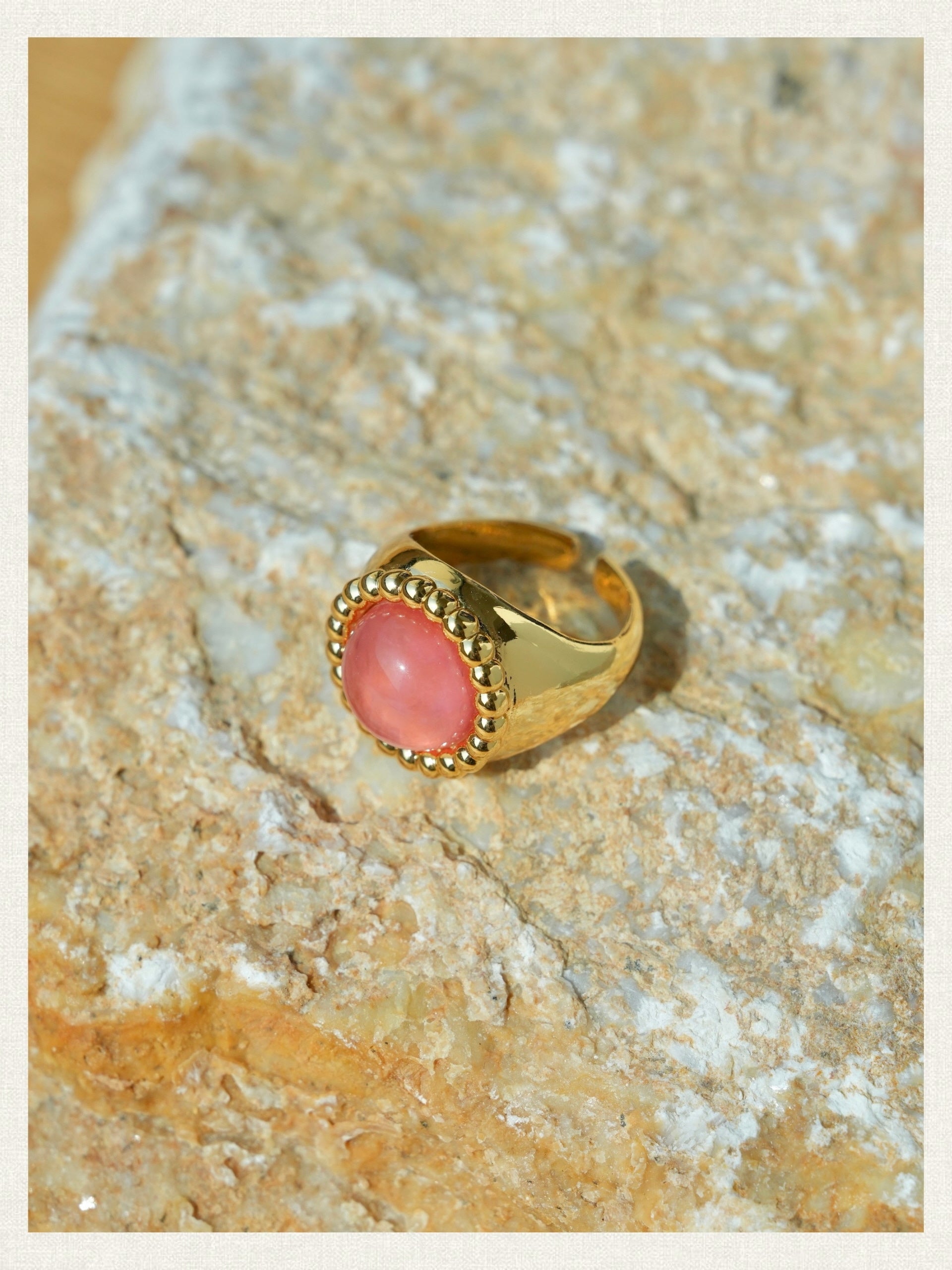 Lagoon Gold Ring