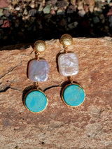 Layered Drop Earrings