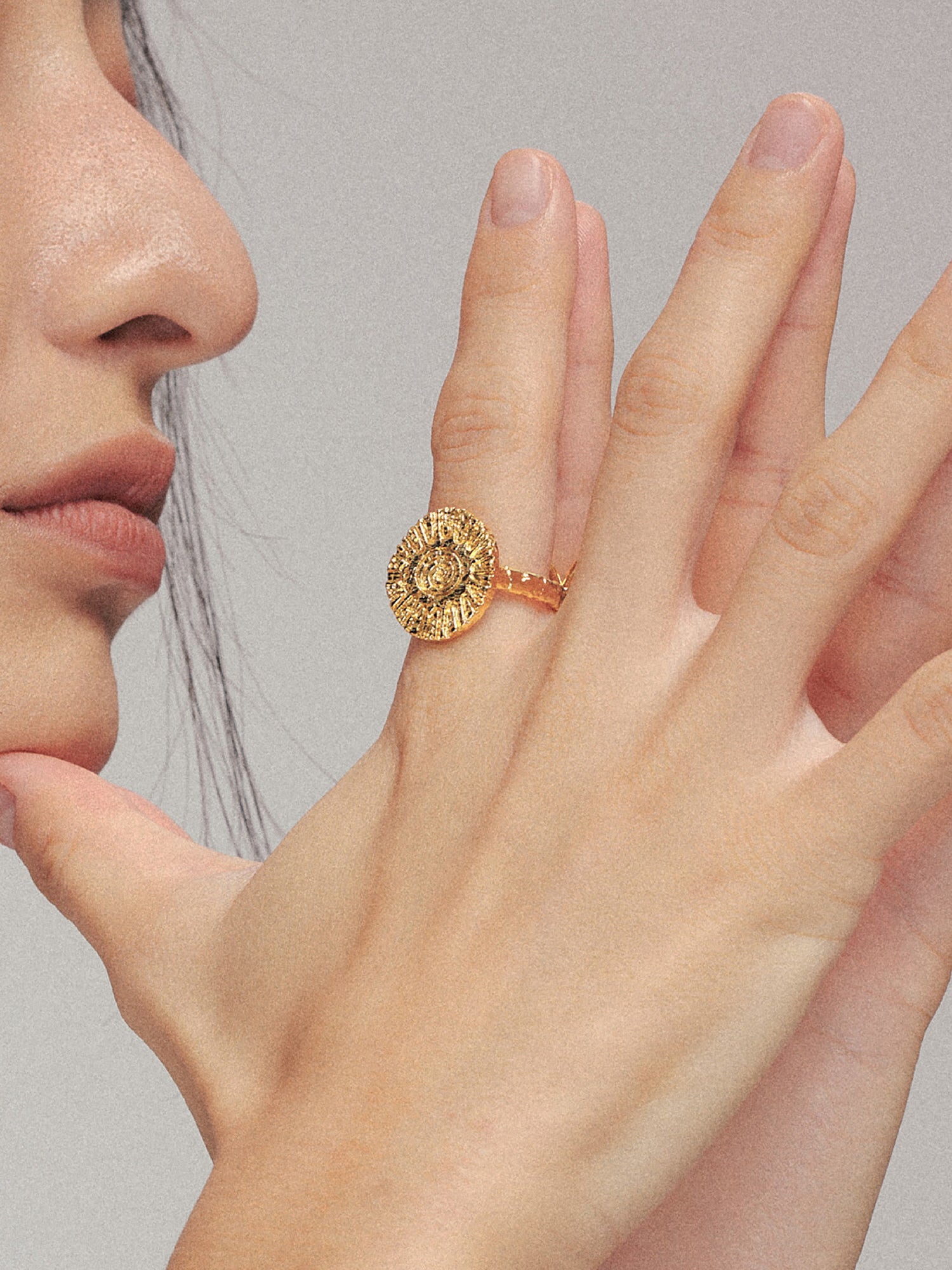 Spiral Shell Ring