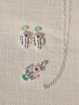 Cactus Pendant Necklace