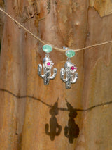 Cactus Drop Earrings