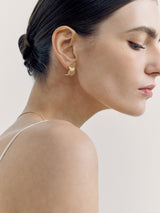 Gold Lace Earrings
